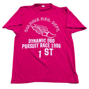 1986 Colonie Rec. Dept. Pursuit Race T shirt